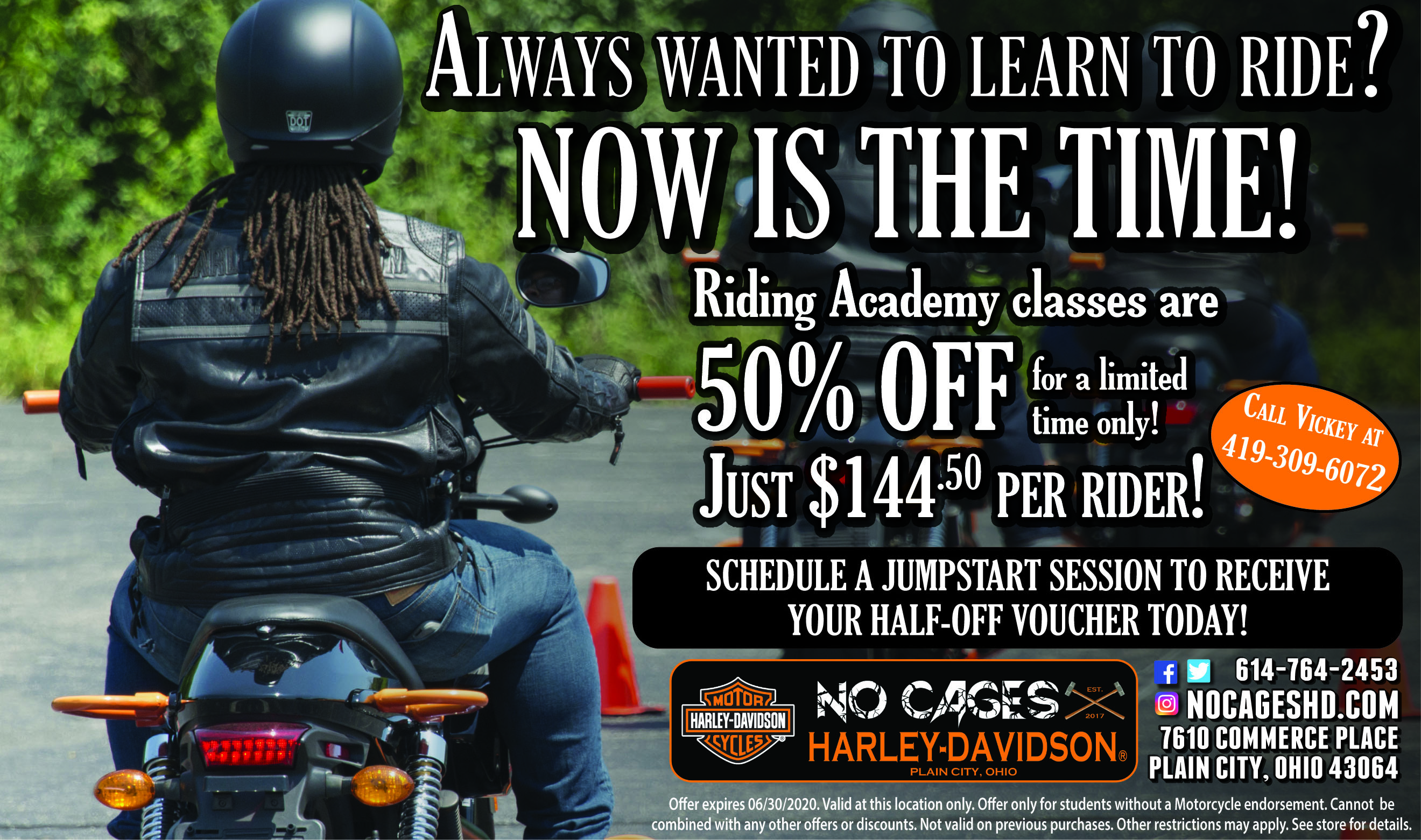 Events | No Cages Harley-Davidson® | Plain City Ohio